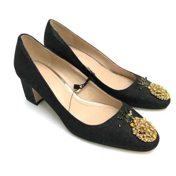 zara pineapple shoes